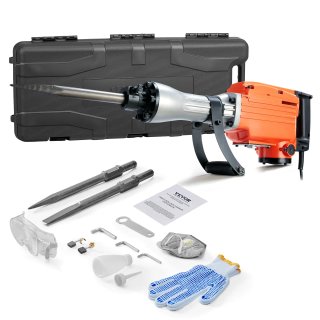 Martillo Demolición VEVOR 2200W + Accesorios