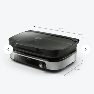 Plancha-Parrilla Philips Eléctrica