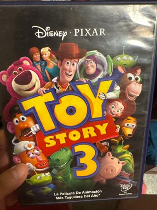 DVD Toy Story 3 Película Animada Español