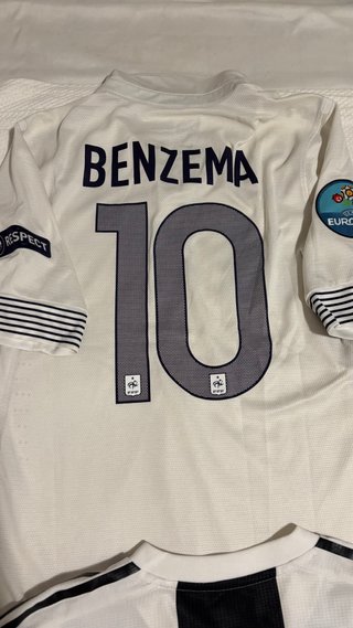 Lote 4 Camisetas Fútbol Mbappé, Benzema, Ronaldo
