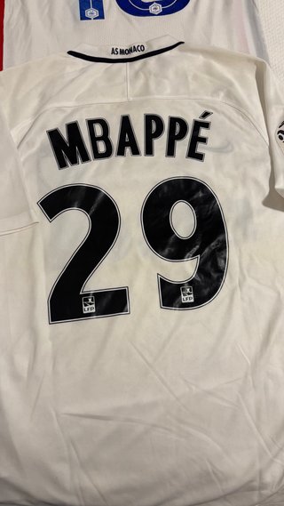 Lote 4 Camisetas Fútbol Mbappé, Benzema, Ronaldo