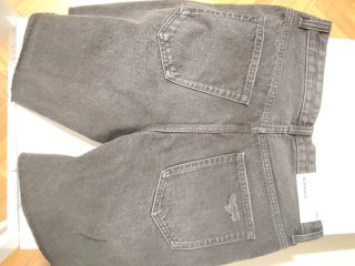 Bermuda Denim Rotos Negra