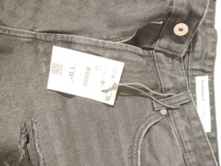 Bermuda Denim Rotos Negra
