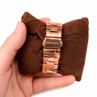 Reloj Mark Maddox MUJER acero Rosa. NUEVO