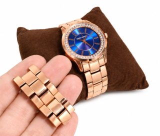 Reloj Mark Maddox MUJER acero Rosa. NUEVO