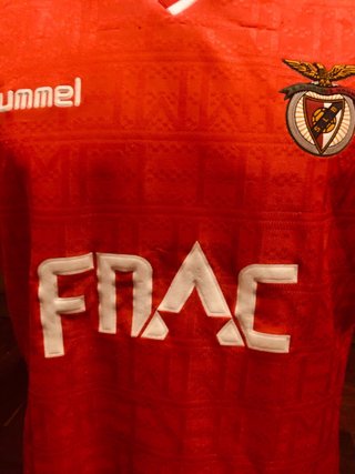 Camiseta Benfica 1990/91 Hummel Oficial L