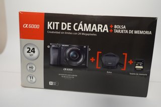Cámara Sony ILCE-A6000 Negra