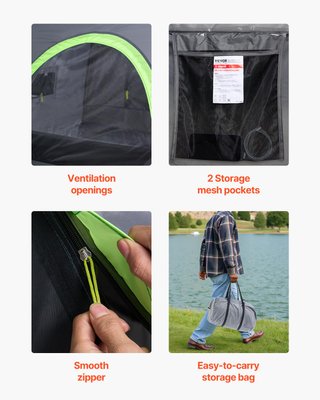 VEVOR tienda campaña camioneta impermeable 2-3