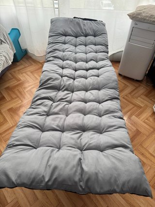 Cama de camping plegable 191x67x56cm