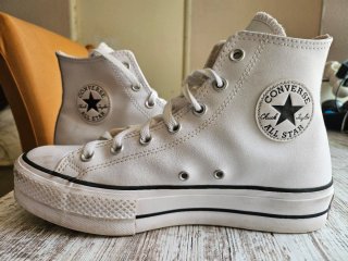 Botas Converse Plataforma Blancas