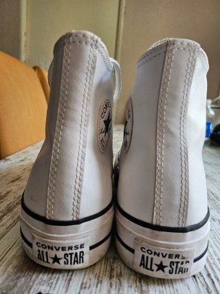 Botas Converse Plataforma Blancas