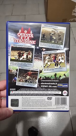 FIFA 07 PS2 Completo Manuale Inserti