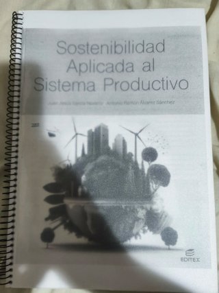 Libro de sostenibilidad para grado superior