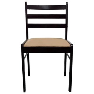 Juego de 2 sillas de comedor de madera