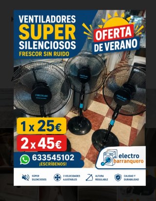 Ventiladores Cecotec Super Silenciosos