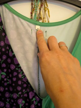 Vestido marca aire retro