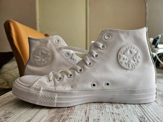 Botas Converse Blancas Piel Mujer Talla 38
