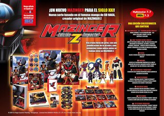 Mazinger Edición Coleccionistas Impacto! Blu-ray