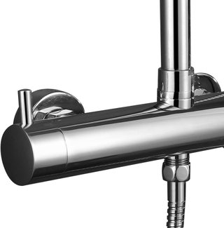 Rubinetto monocomando per doccia cromato Kibath