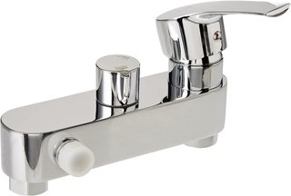 Rubinetto monocomando per doccia cromato Kibath