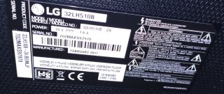 Televisión LG Plata