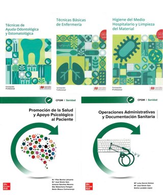5 libros para FP de TCAE