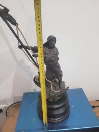 Escultura Antigua Pescador PARTIR