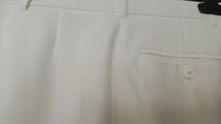 Pantaloni Sisley bianchi