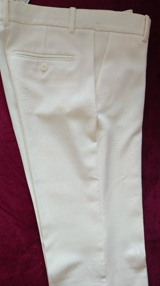 Pantaloni Sisley bianchi