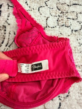 Sujetador Playtex Encaje Rosa 105B