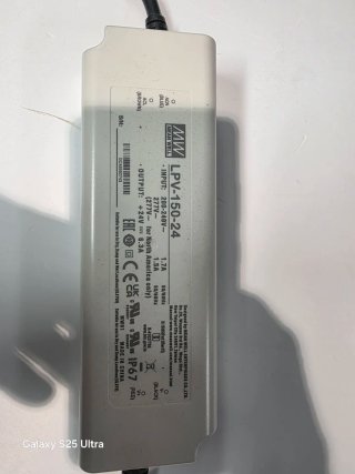 Fonte Mean Well LPV-150-24 24V 150W