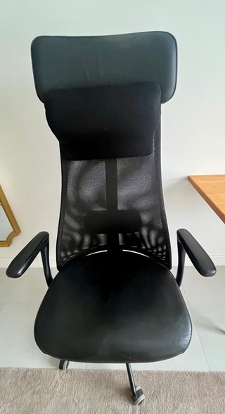 Silla de Oficina Ikea Negra