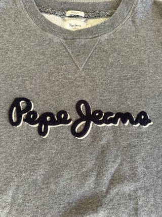 Sudadera Pepe Jeans Gris Logo