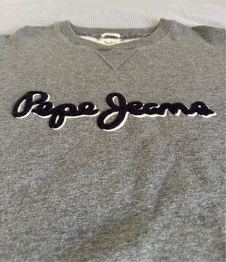 Sudadera Pepe Jeans Gris Logo