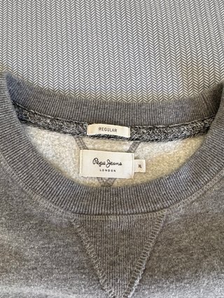 Sudadera Pepe Jeans Gris Logo