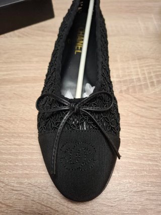 Bailarinas Chanel Talla 41 Negras