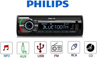 Philips CE235BT Autoradio Bluetooth con