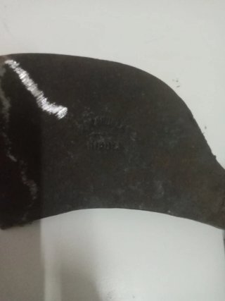 Azada/Hoe de metal y madera