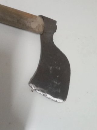 Azada/Hoe de metal y madera