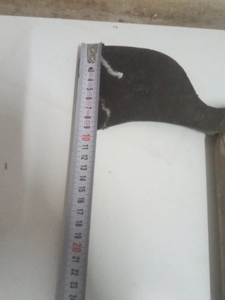 Azada/Hoe de metal y madera