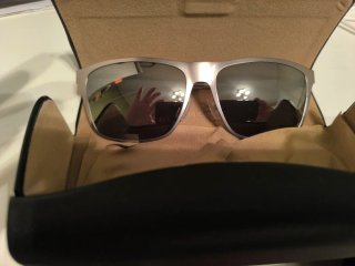 Gafas de sol Hugo Boss grises y plateadas