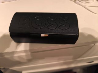 Gafas de sol Hugo Boss grises y plateadas