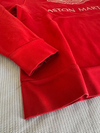 Sudadera Aston Martin Roja