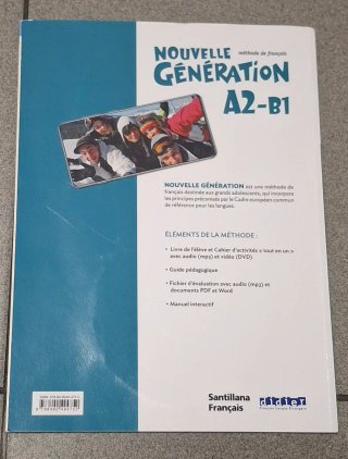 NOUVELLE GENERATION A2/B1 LIVRE/EXERCICES+CD+DVD