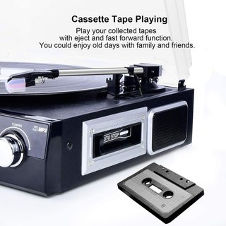 DIGITNOW! Tocadiscos Bluetooth con radio y