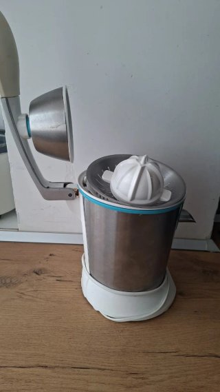 Exprimidor eléctrico acero inoxidable