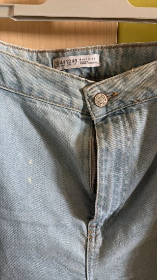 Falda pantalón vaquera azul