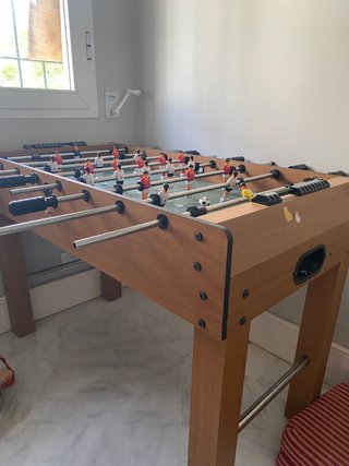 Calciobalilla in legno