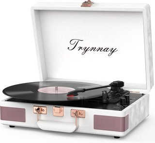 Trynnay tocadiscos portátil vinilo vintage