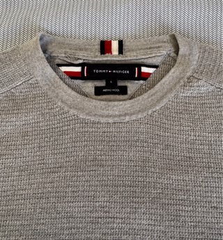 Jersey Tommy Hilfiger Gris